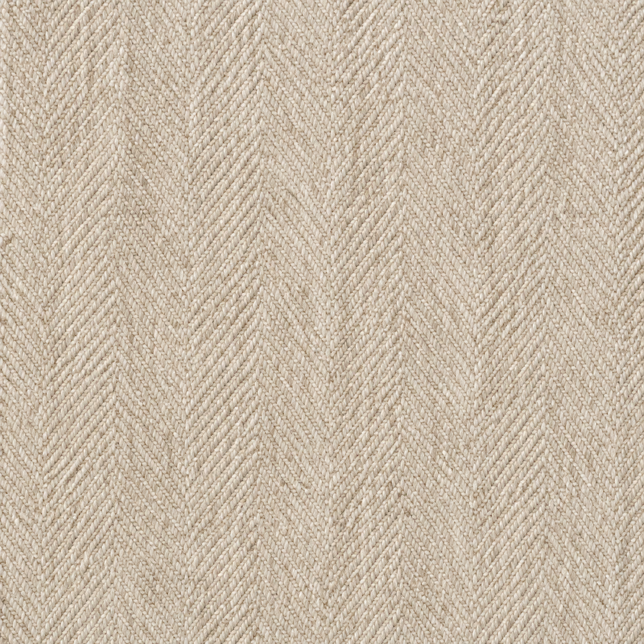 Hemp and organic cotton herringbone fabric swatch